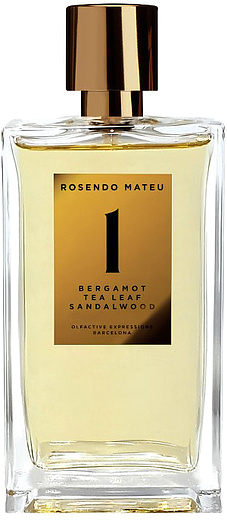 Rosendo Mateu 1 Bergamot, Tea Leaf, Sandalwood