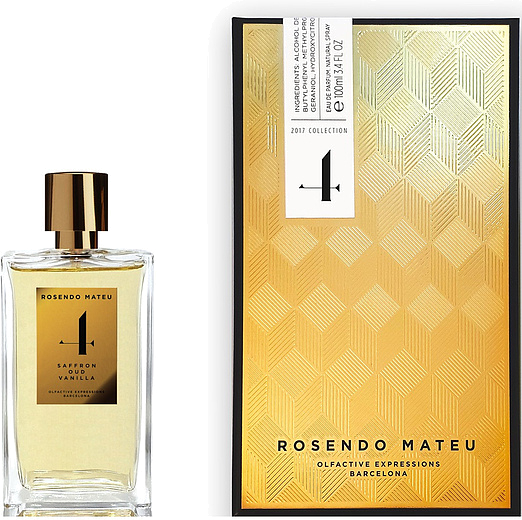 Rosendo Mateu 4 Saffron, Oud, Vanilla