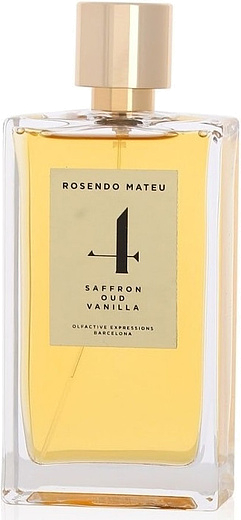 Rosendo Mateu 4 Saffron, Oud, Vanilla