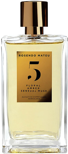 Rosendo Mateu 5 Floral, Amber, Sensual Musk