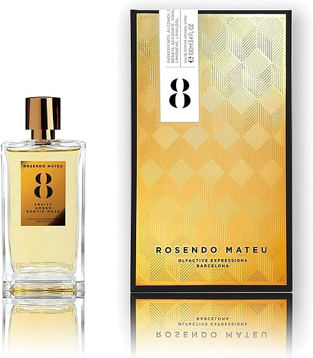 Rosendo Mateu 8 Fruity, Amber, Exotic Musk
