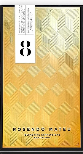 Rosendo Mateu 8 Fruity, Amber, Exotic Musk