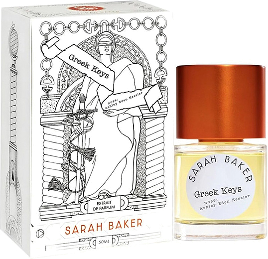 Sarah Baker Greek Keys