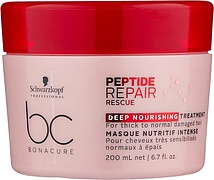 Schwarzkopf Professional BC Peptide Repair Rescue Deep Nourishing Mask