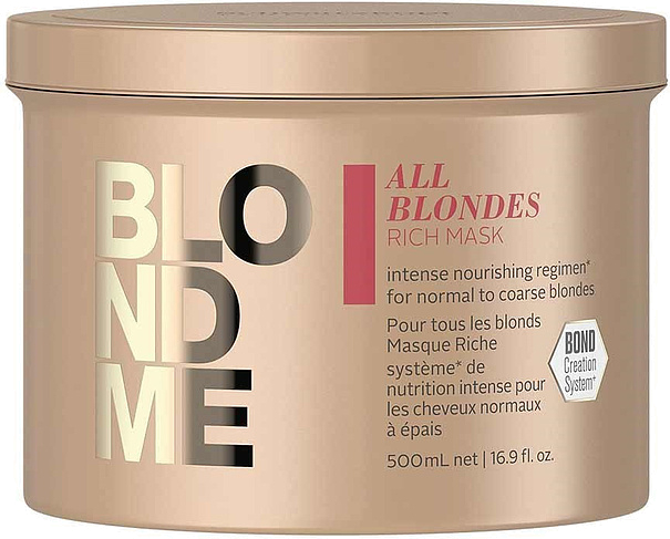 Schwarzkopf Professional BlondMe All Blondes Rich Mask