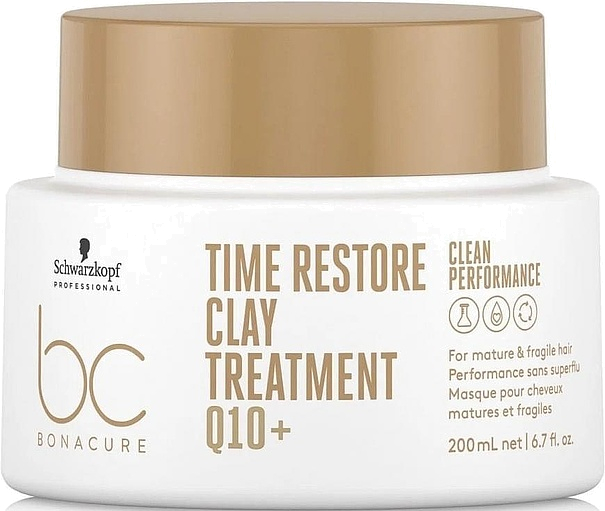 Schwarzkopf Professional Q10 Time Restore Bonacure Clean Performance Mask