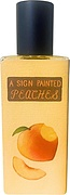Source A Sign Painted Peaches
