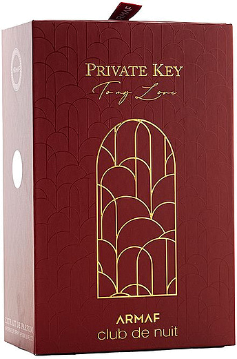 Sterling Parfums Armaf Club De Nuit Private Key To My Love