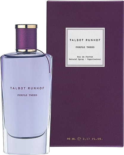 Talbot Runhof Purple Tweed