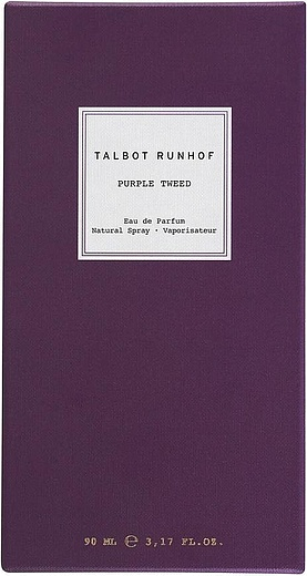Talbot Runhof Purple Tweed