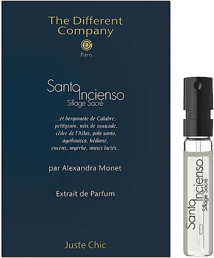 The Different Company Santo Incienso Sillage Sacre