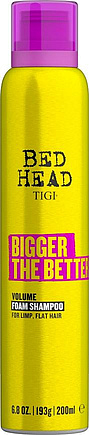 Tigi Bed Head Bigger The Better Volume Foam Shampoo