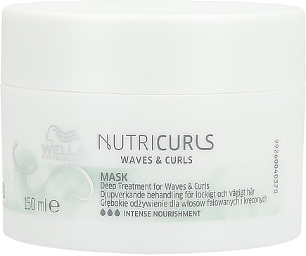 Интенсивная питательная маска для волос Nutricurls Deep Treatment For Waves & Curls: Маска 150мл