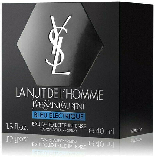 Yves Saint Laurent La Nuit De L'homme Bleu Electrique