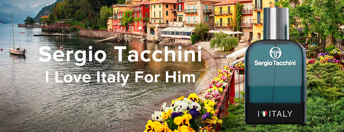 Sergio Tacchini I Love Italy For Him – вдохновись солнечной Италией