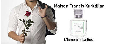 Maison Francis Kurkdjian L'homme a La Rose - Роза в мужском аромате