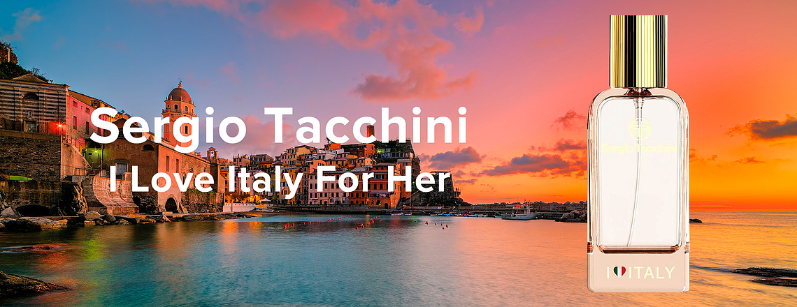 Sergio Tacchini I Love Italy For Her – путешествие по прекрасной Италии