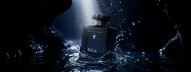 Roja Dove Elysium Noir — отражение в тёмных водах