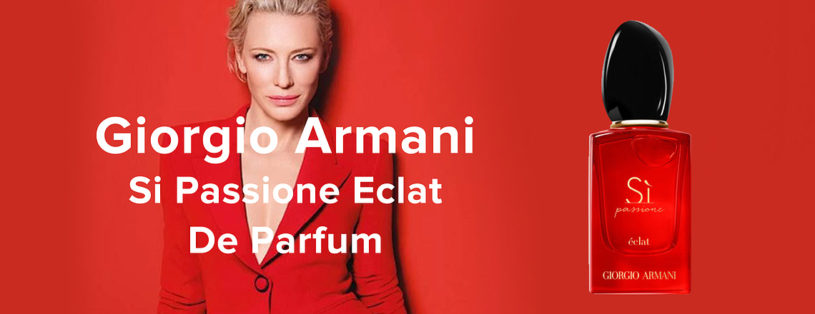 Giorgio Armani Si Passione Eclat — яркий, женственный, страстный