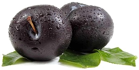 черная слива