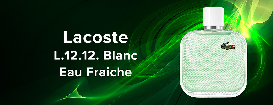 Lacoste L.12.12. Blanc Eau Fraiche — заряжающий оптимизмом