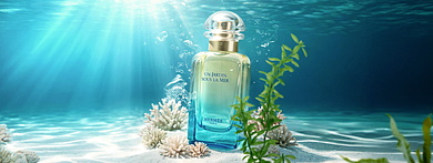 Hermes Un Jardin Sous La Mer — мир подводного сада