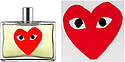 Comme Des Garcons Play Red